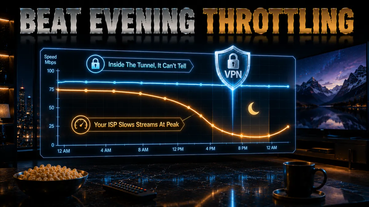 Beating ISP throttling with a VPN: inside the tunnel it cannot tell