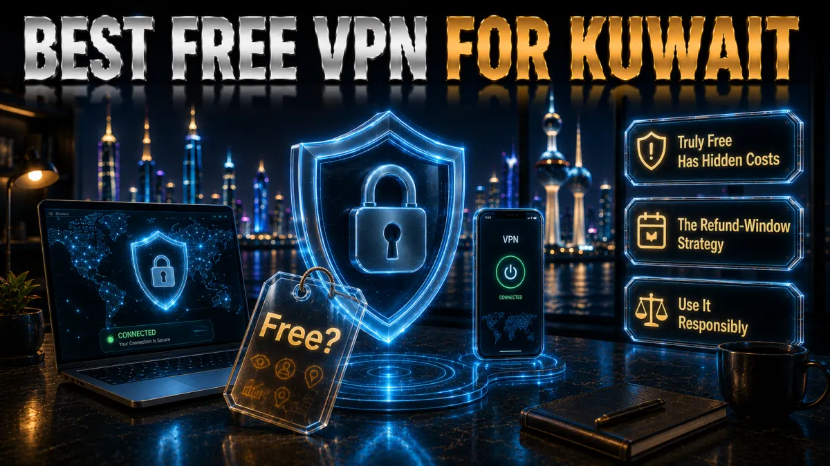 Best free VPN for Kuwait: truly free has hidden costs, the refund window strategy