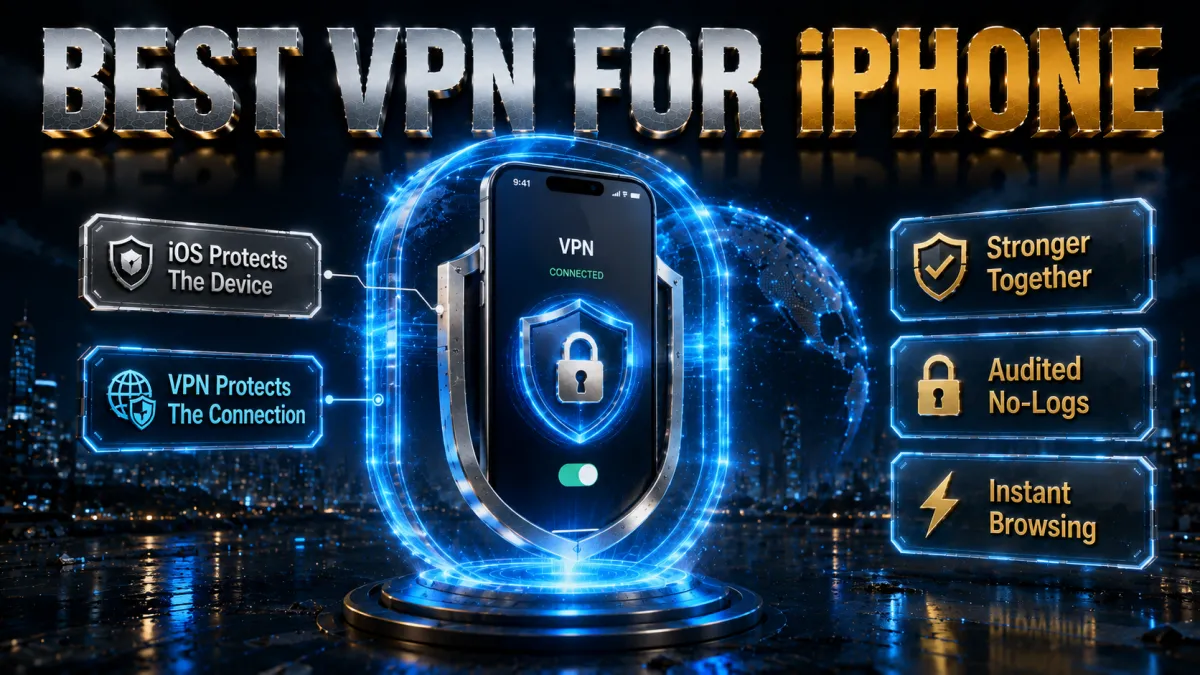 Best VPN for iPhone: iOS protects the device, a VPN protects the connection