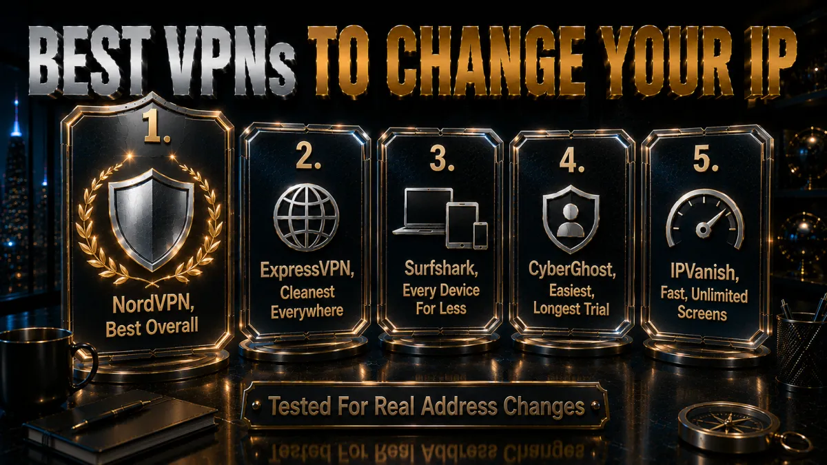 The best VPNs for changing your IP address, ranked