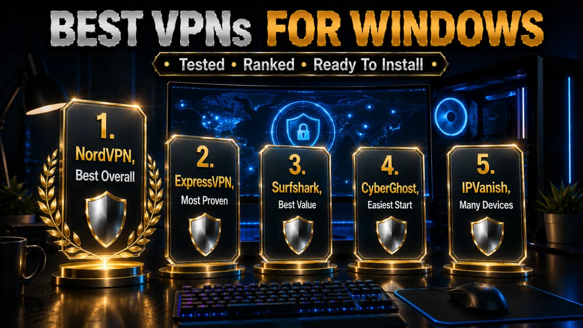 The best VPNs to install on Windows, ranked