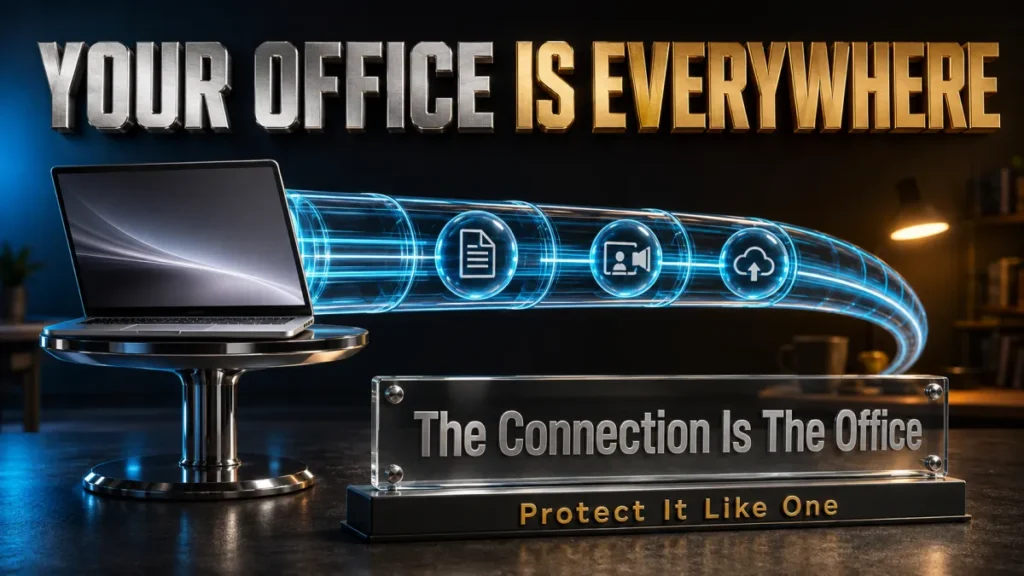 Why bloggers and remote workers need a VPN: the connection is the office