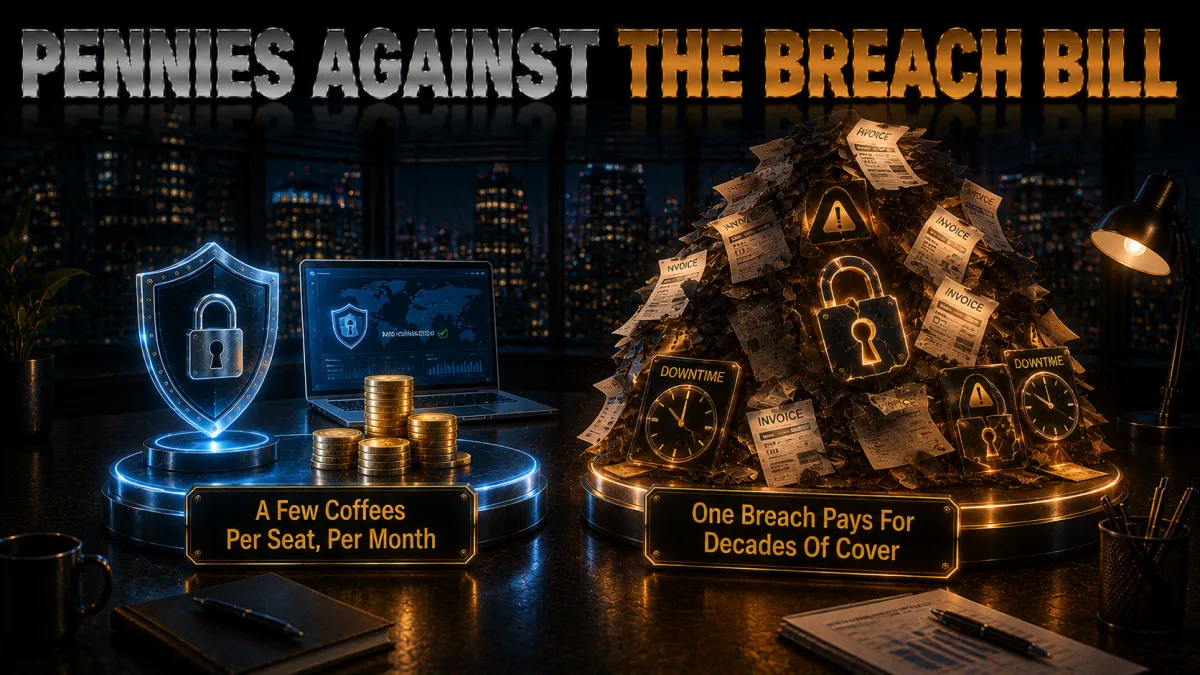 What a business VPN actually costs: pennies against the breach bill