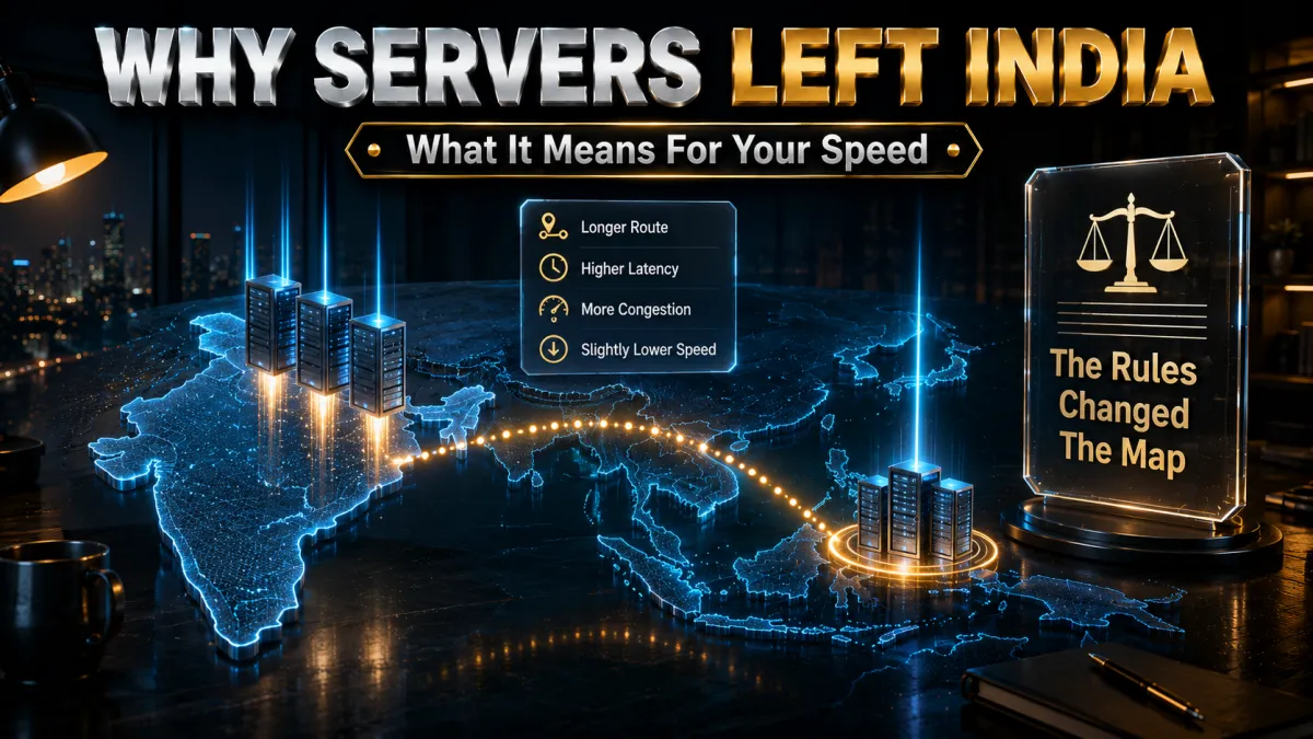 Why VPN servers left India and what the rules mean for your speed