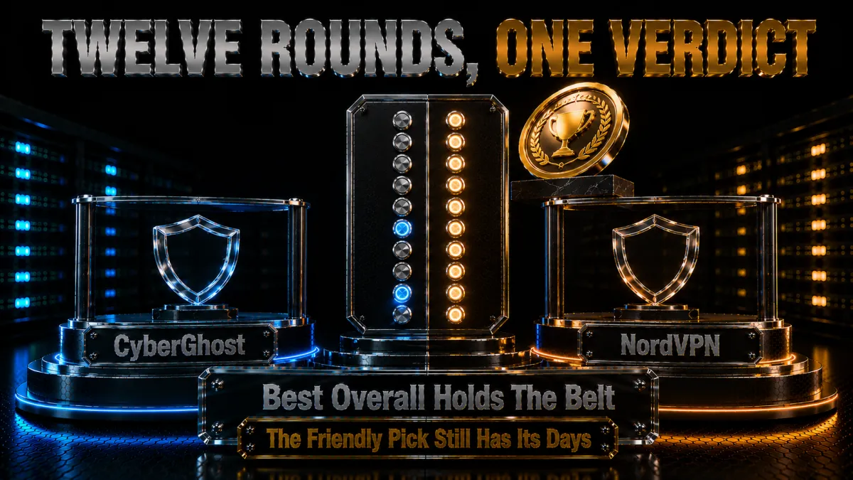 Twelve rounds tallied: best overall holds the belt but the friendly pick has its days