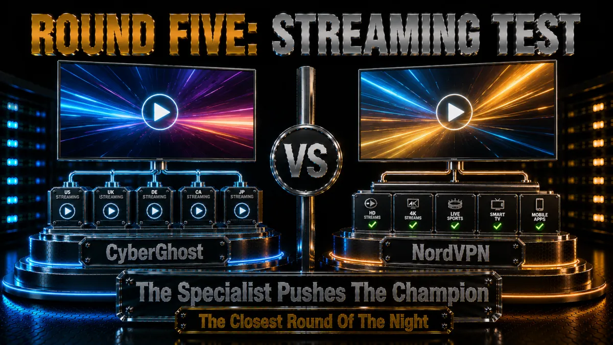 Round five streaming test: the specialist pushes the champion in the closest round