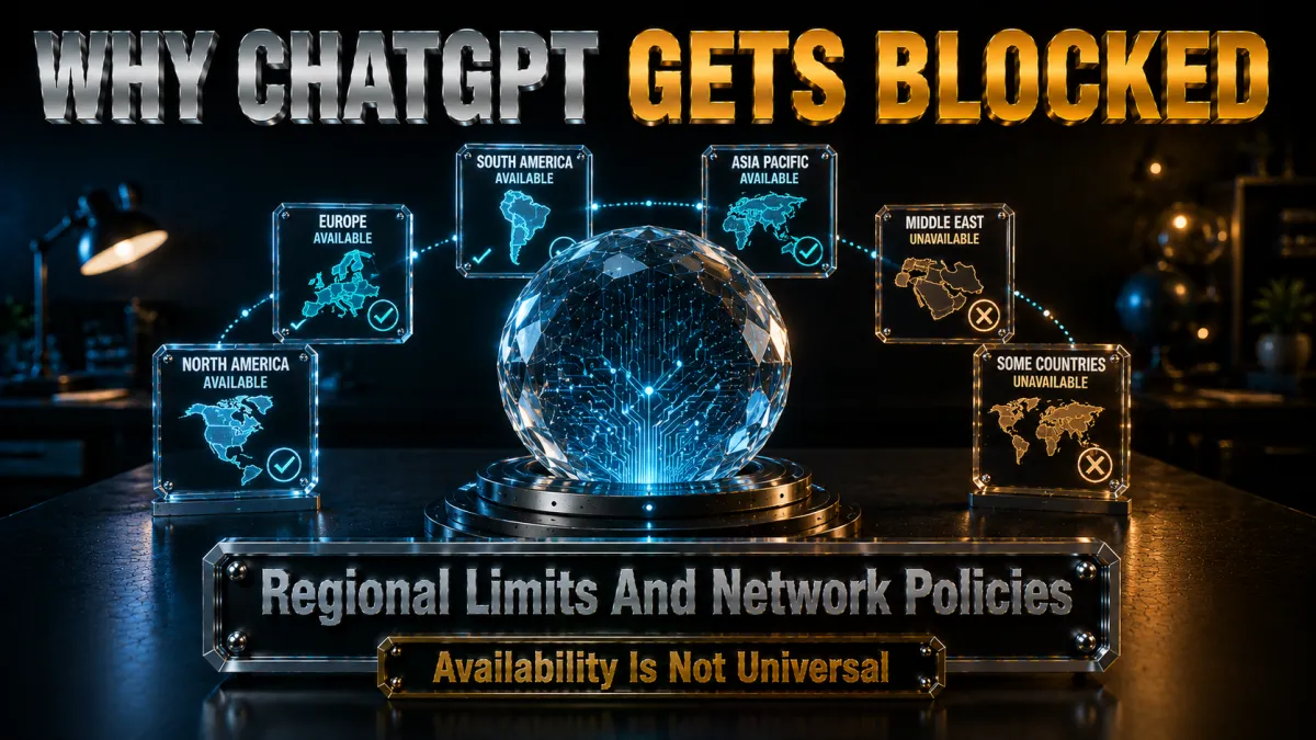 Why ChatGPT gets blocked: regional limits and network policies explained calmly