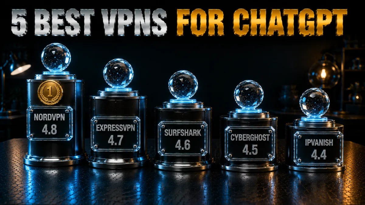 The five best VPNs for ChatGPT access in 2026, ranked by real testing