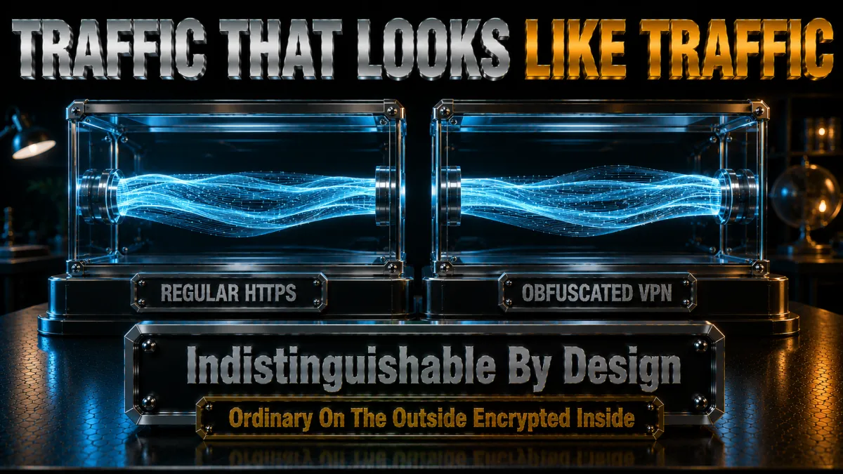 Obfuscation explained: VPN traffic that looks like ordinary HTTPS traffic
