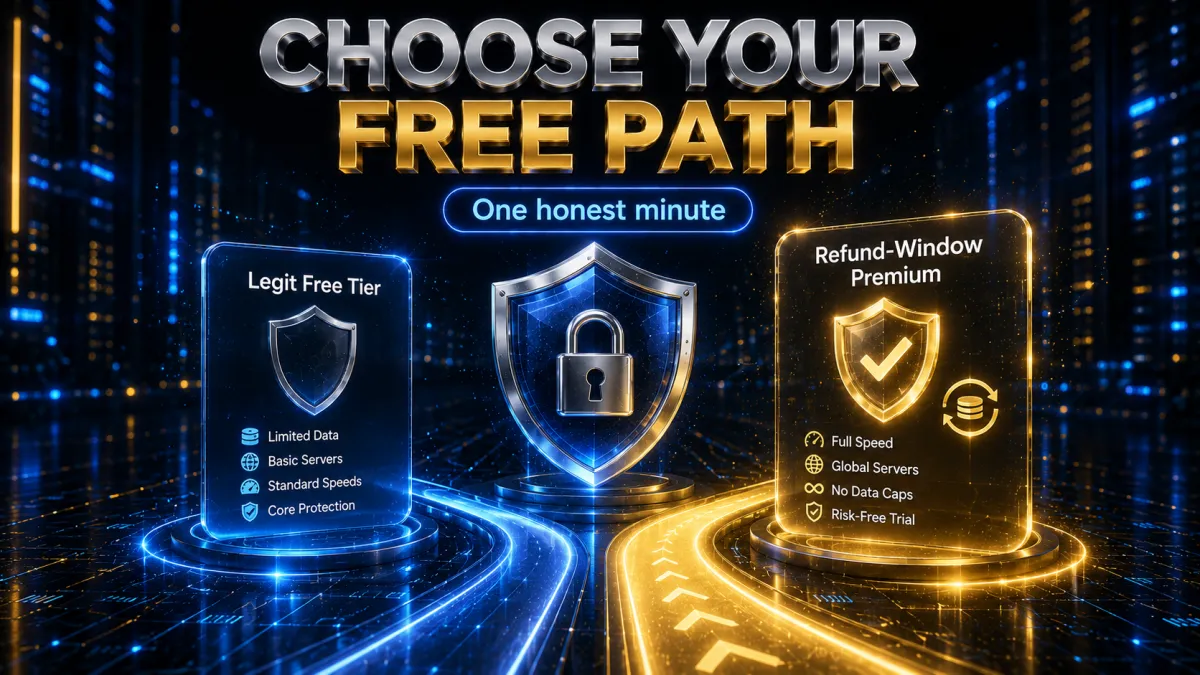 Choosing your free path: legit free tier vs refund-window premium