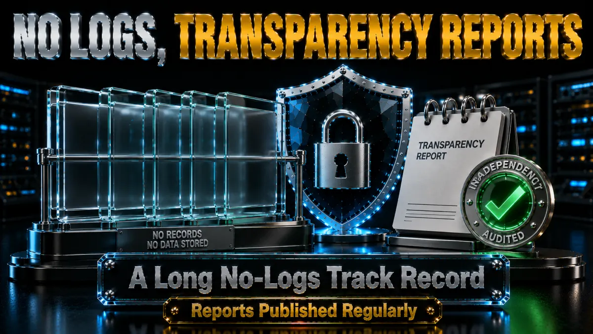 CyberGhost privacy and logging: a long no-logs track record with regular transparency reports