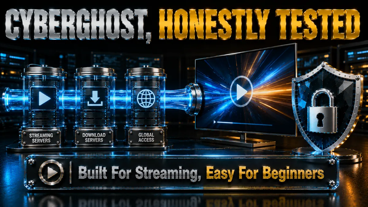 What CyberGhost is and who it is built for: streaming-optimised and beginner friendly
