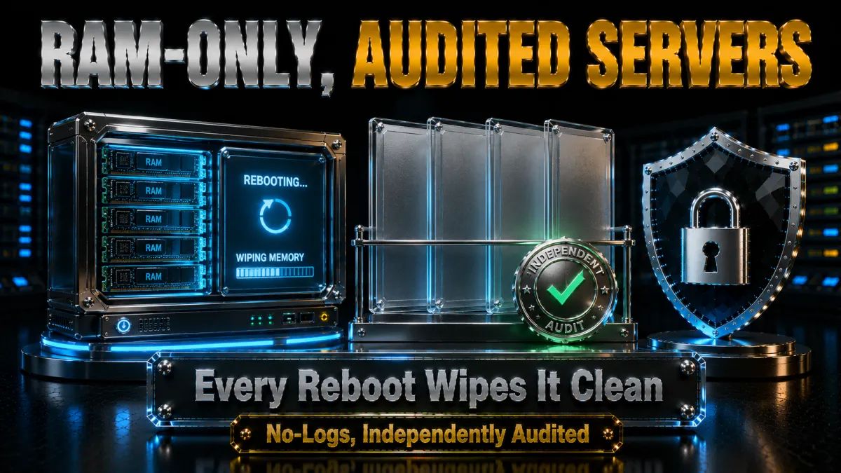 ExpressVPN privacy and logging: audited no-logs on TrustedServer RAM-only servers wiped every reboot