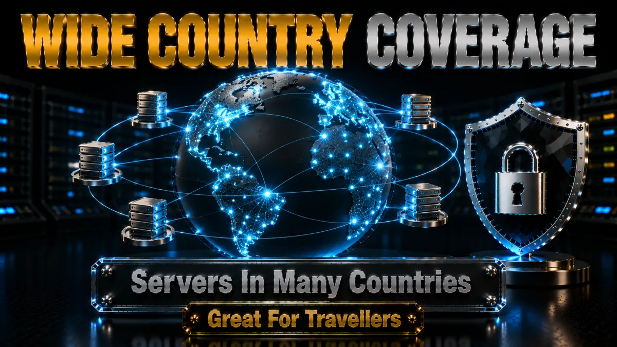 ExpressVPN server network: wide country coverage that is great for travellers