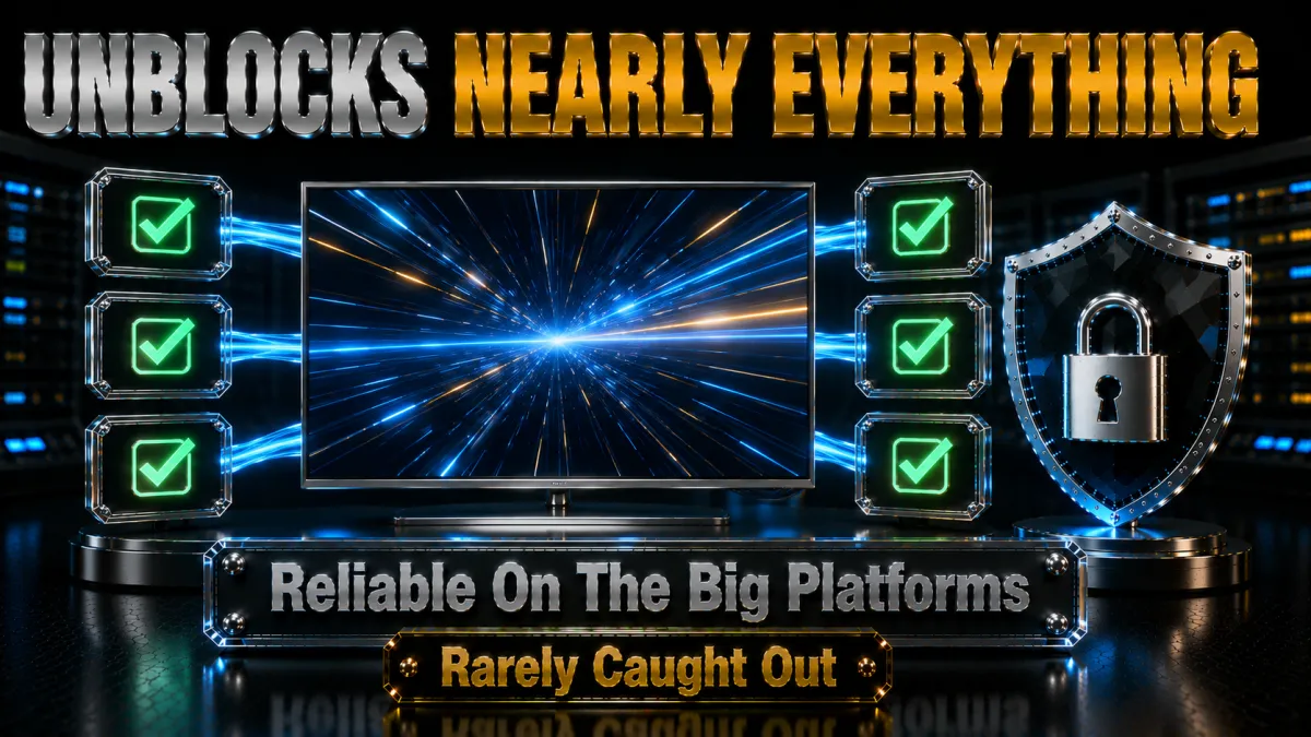 ExpressVPN streaming performance: reliably unblocks nearly every major platform