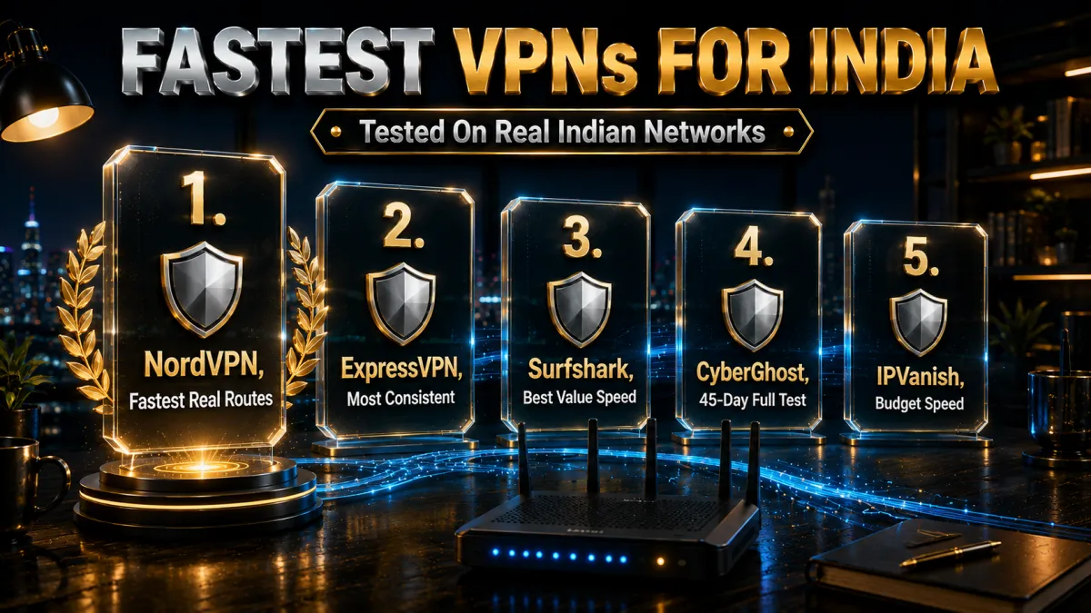The fastest VPNs for India, tested on real Indian networks