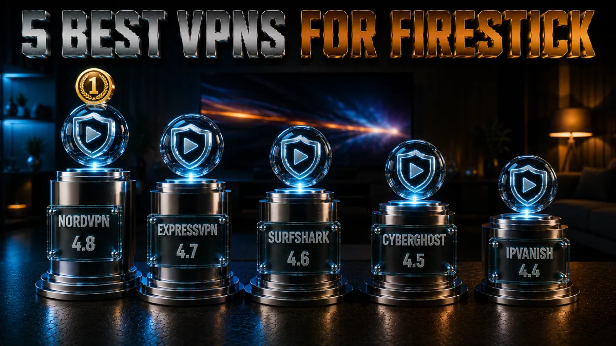 The five best VPNs for Firestick in 2026, ranked by real testing
