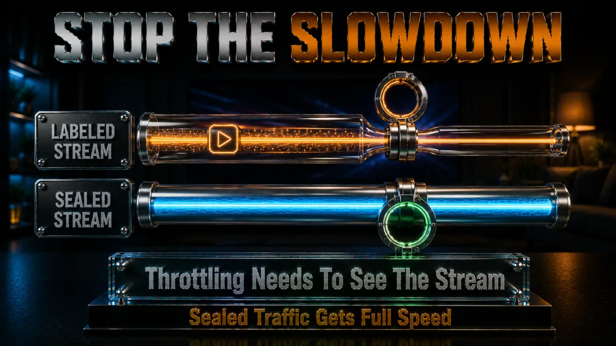 How a VPN stops ISP throttling on Firestick: sealed traffic gets full speed