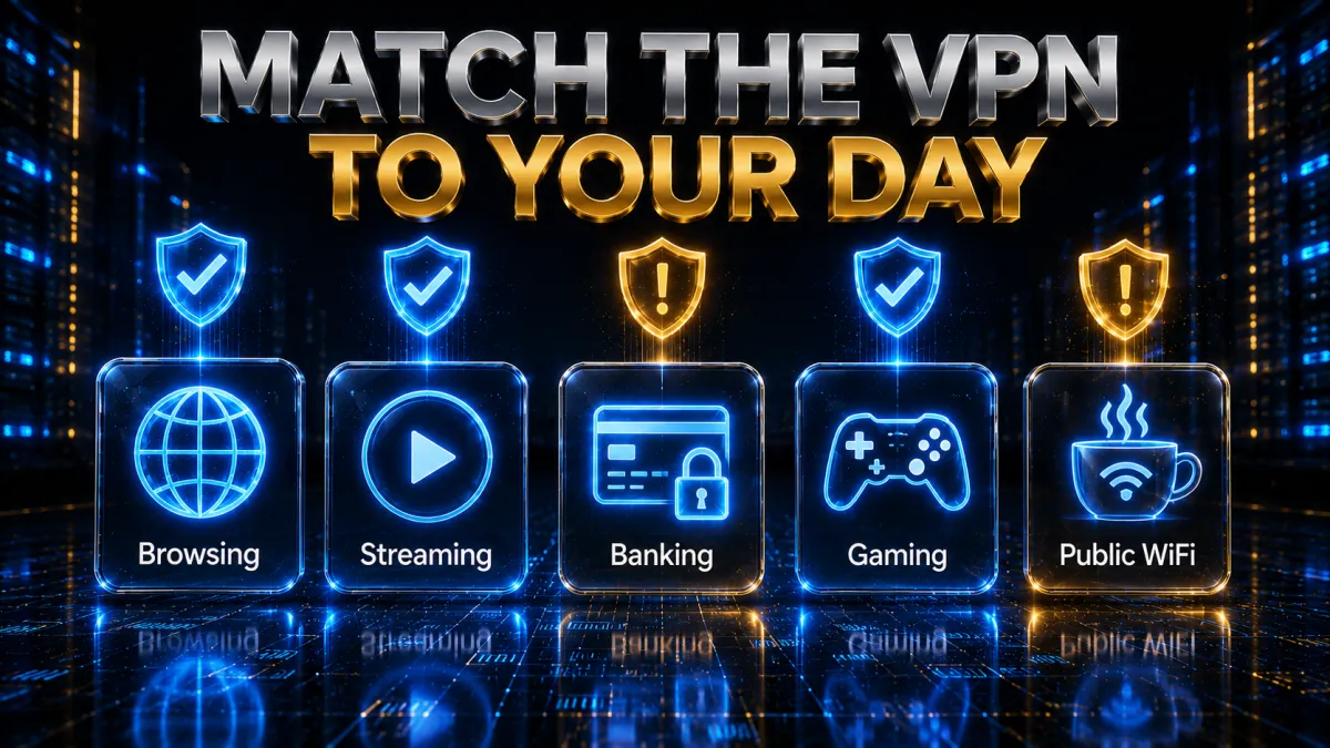 Matching a free VPN to your daily activity