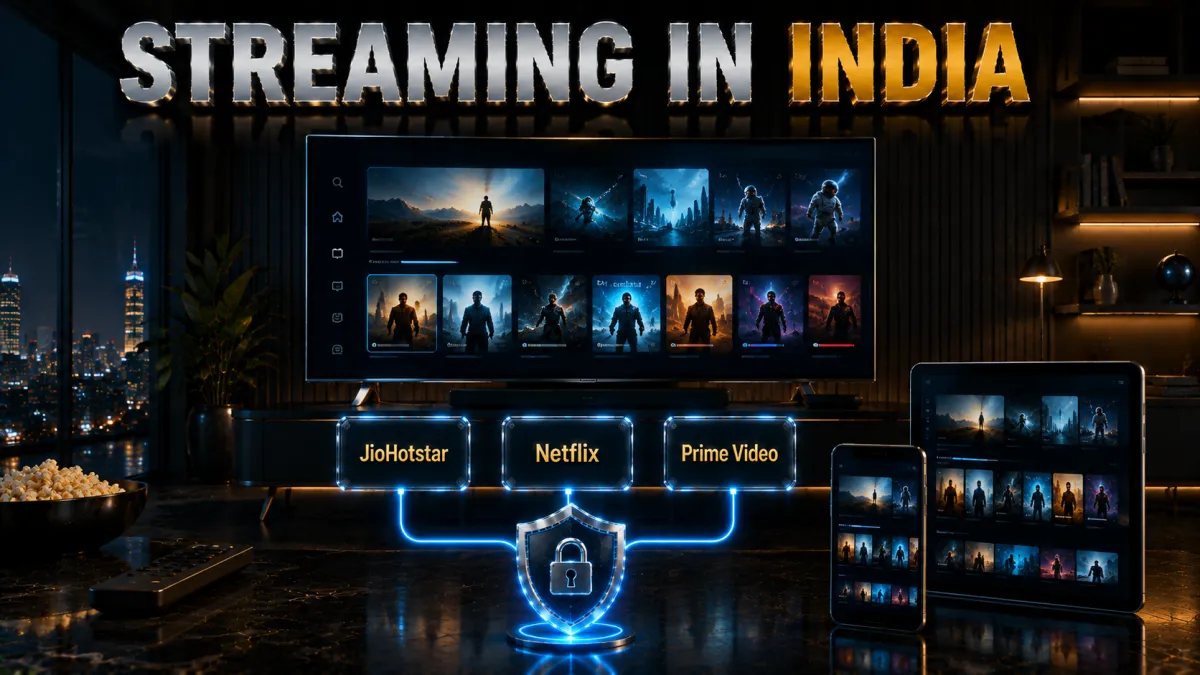 Best VPN for streaming in India: JioHotstar, Netflix and Prime Video