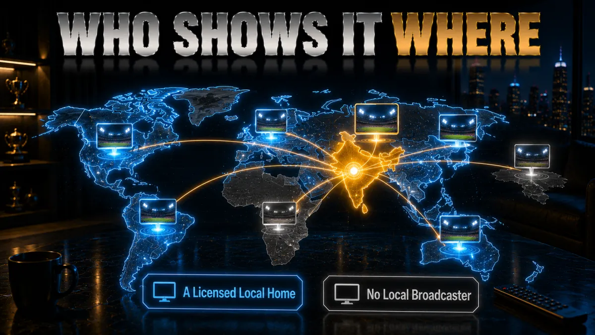 Where IPL streams officially region by region: a licensed local home or none
