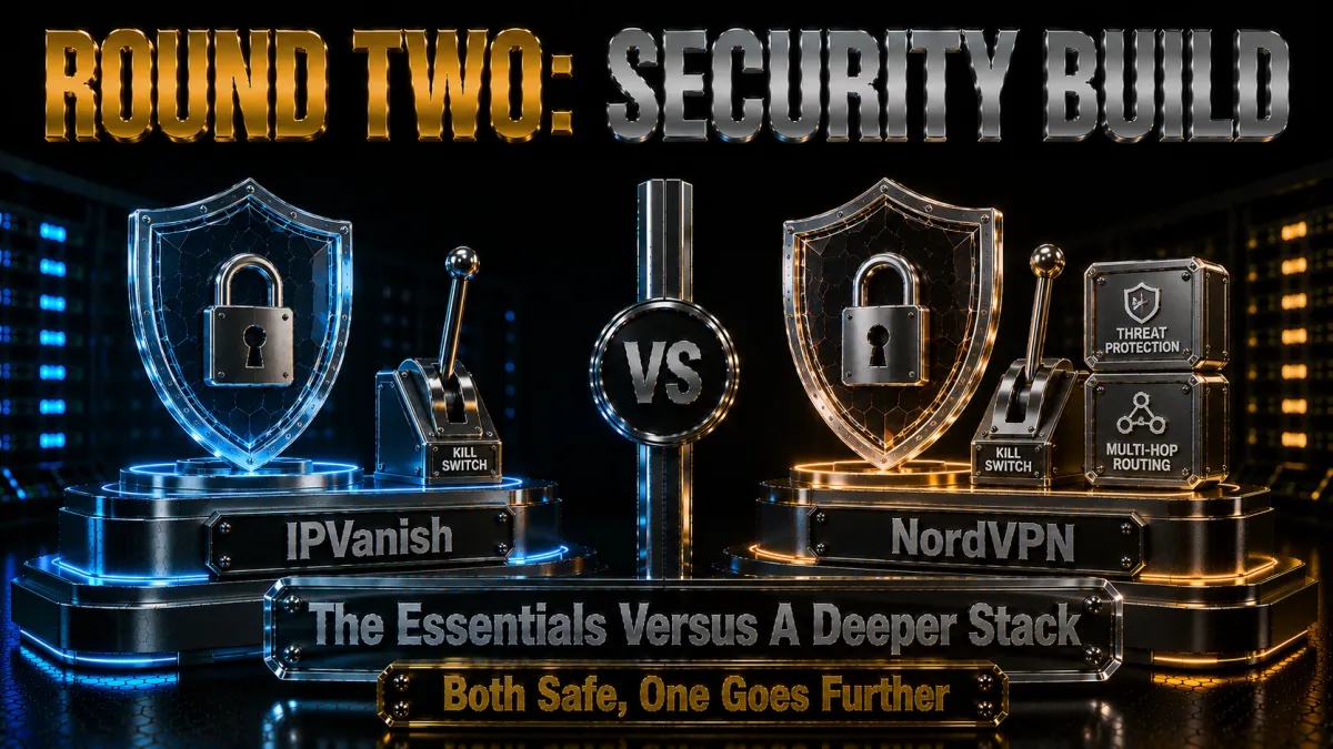 Round two security build: the essentials versus a deeper stack, both safe