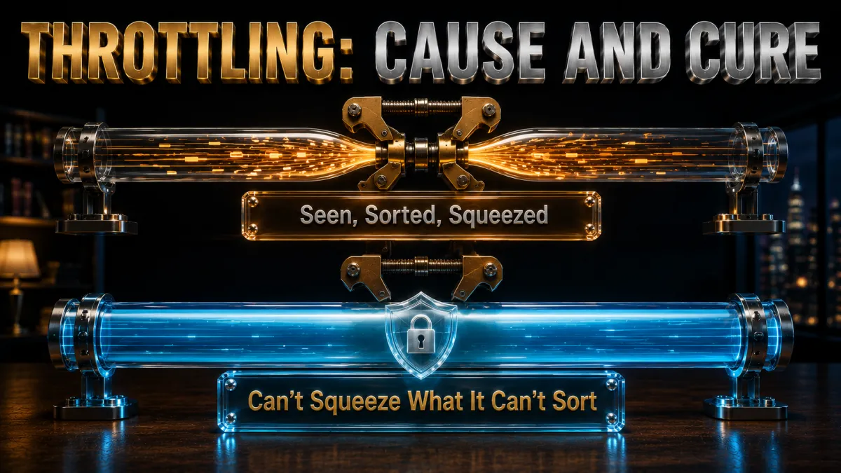 ISP throttling cause and cure: the tunnel cannot be squeezed because it cannot be sorted
