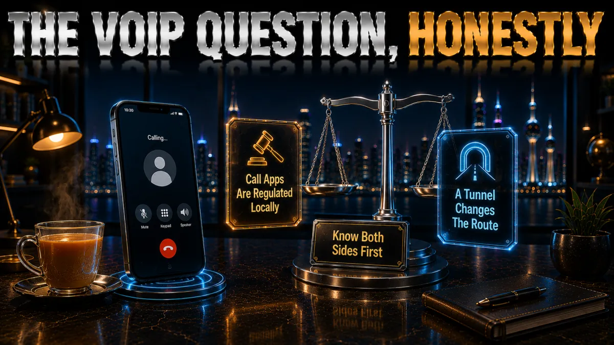 The VoIP question in Kuwait answered honestly: know both sides first