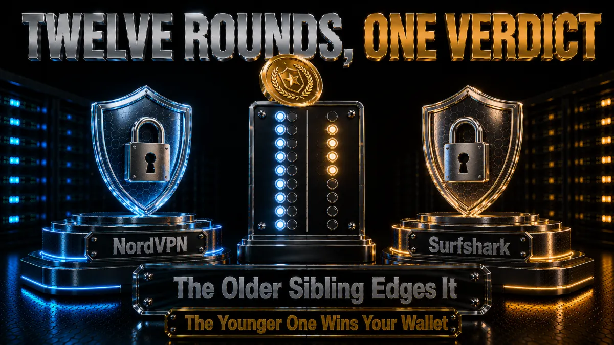 Twelve rounds tallied: the older sibling edges it while the younger one wins your wallet