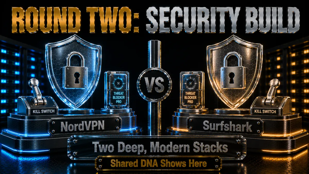 Round two security build: two deep modern stacks where the shared DNA shows