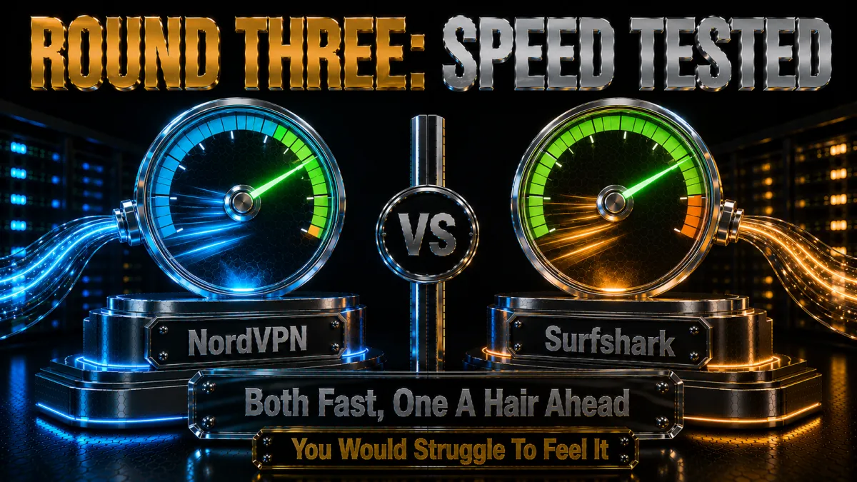Round three speed tested: both fast with one a hair ahead, you would struggle to feel it