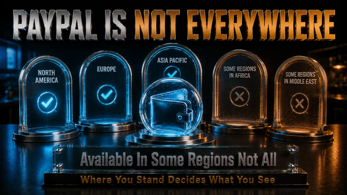 Why PayPal availability differs by country and where a VPN fits in