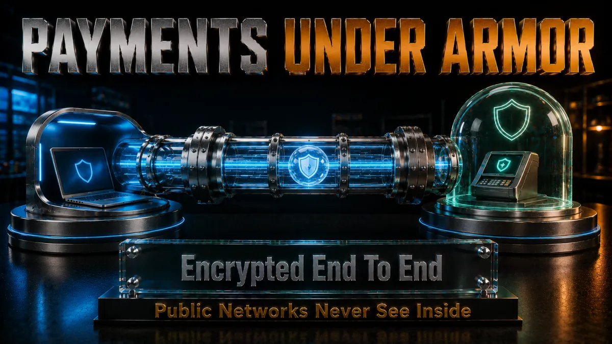 Security when handling payments abroad: encrypted end to end