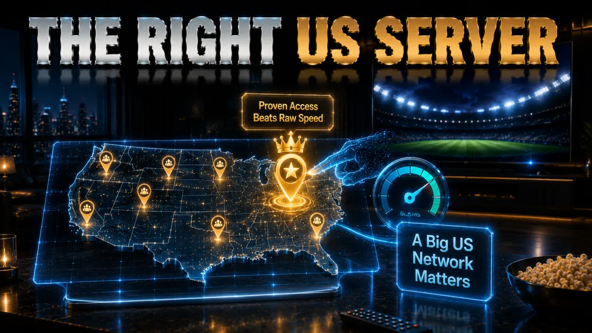 Connecting to a US server the right way for Peacock: proven access beats raw speed