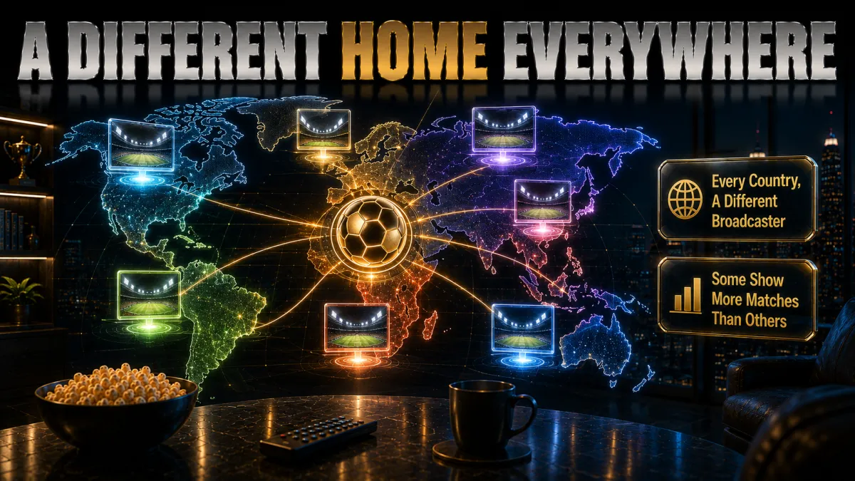 Where the Premier League is broadcast: a different home in every country