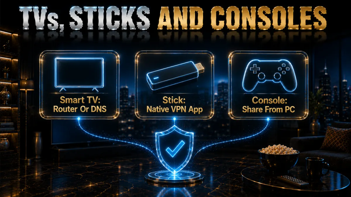 Fixing the Prime Video VPN error on TVs, sticks and consoles