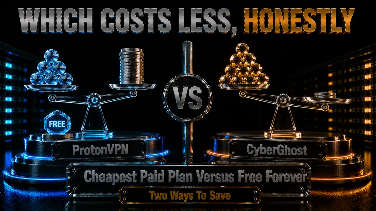 Which costs less honestly: the cheapest paid plan versus free forever, two ways to save