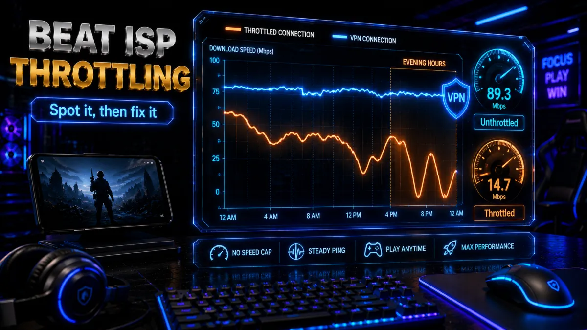 Spotting and fixing ISP throttling in PUBG Mobile