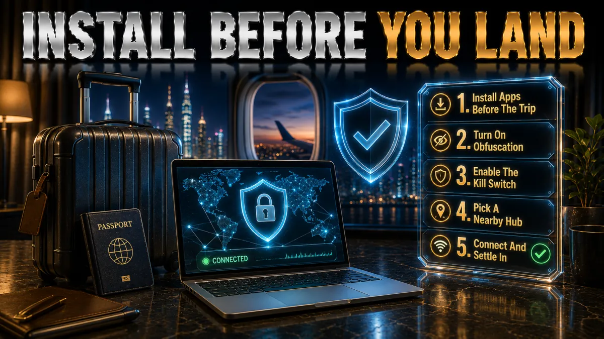 How to set up a VPN for Qatar: install before you land