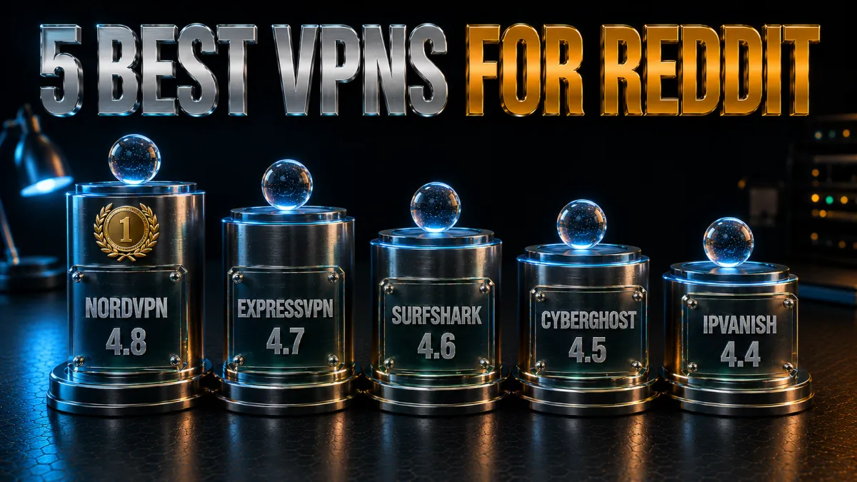 The five best VPNs for Reddit at school in 2026, ranked by real testing