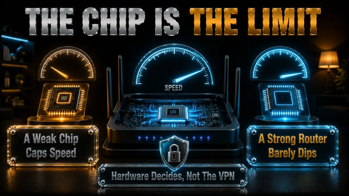 Will a router VPN slow your internet: the router chip is the limit, not the VPN