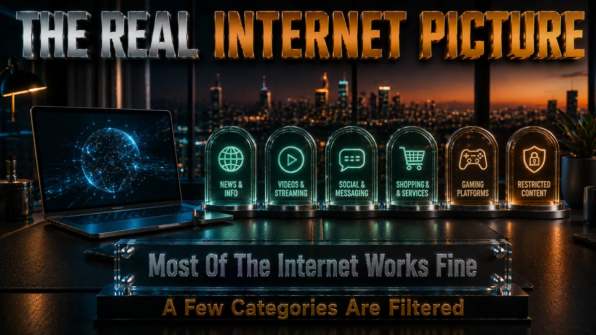 The real internet situation in Saudi Arabia: mostly open, a few categories filtered