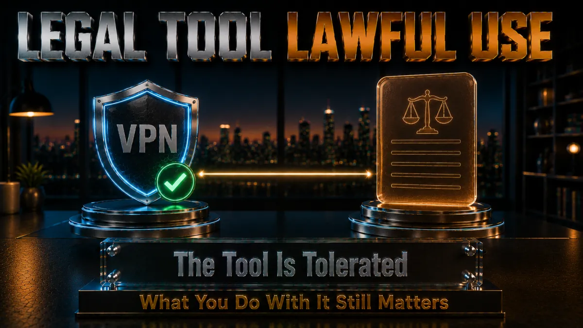 Is a VPN legal in Saudi Arabia: the tool is tolerated, lawful use still matters