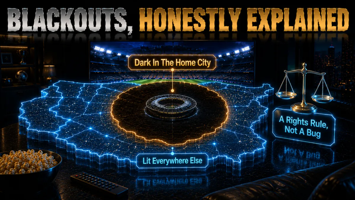 Sports blackouts honestly explained: dark in the home city, a rights rule not a bug