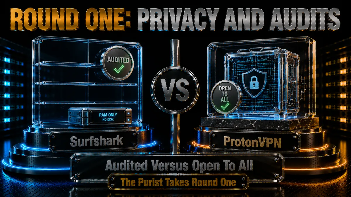 Round one privacy and audits: audited versus open to all, the purist takes round one