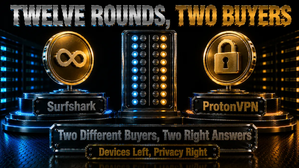 Twelve rounds tallied evenly: two different buyers and two right answers