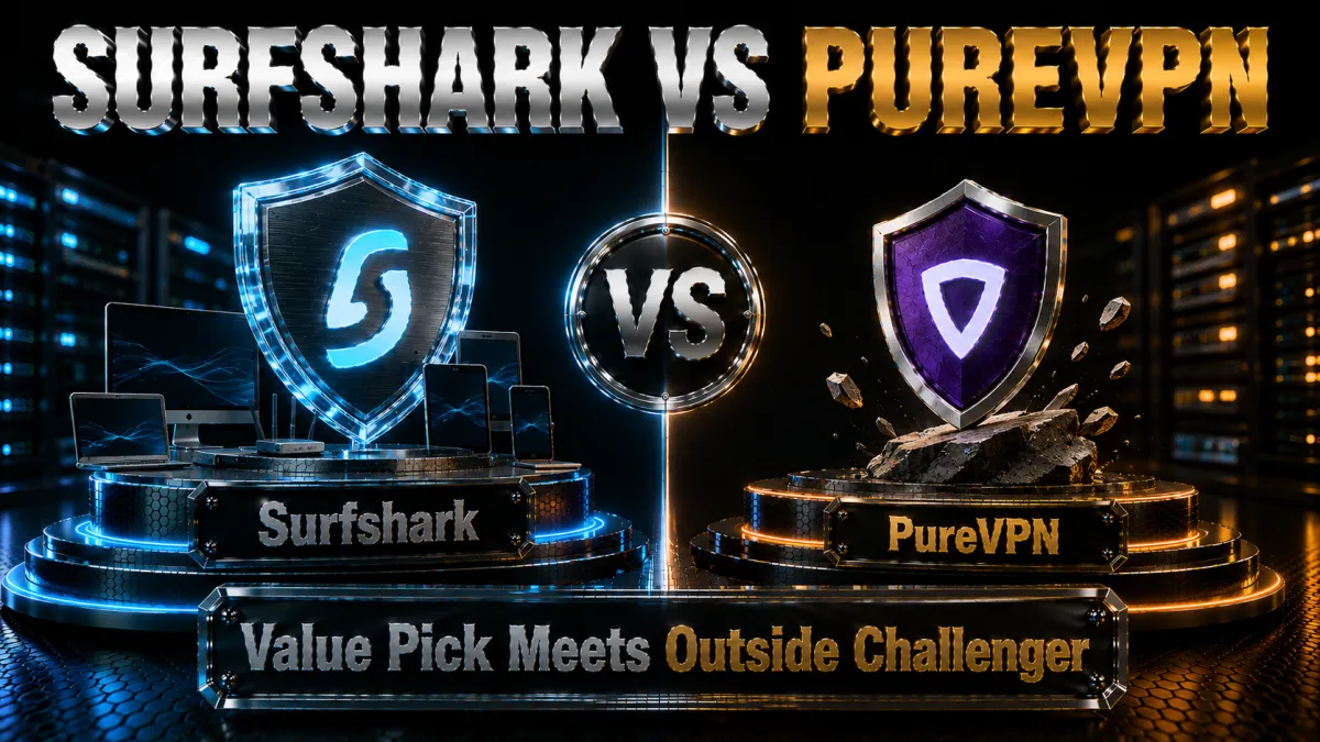 Surfshark versus PureVPN head to head: the value pick meets the outside challenger