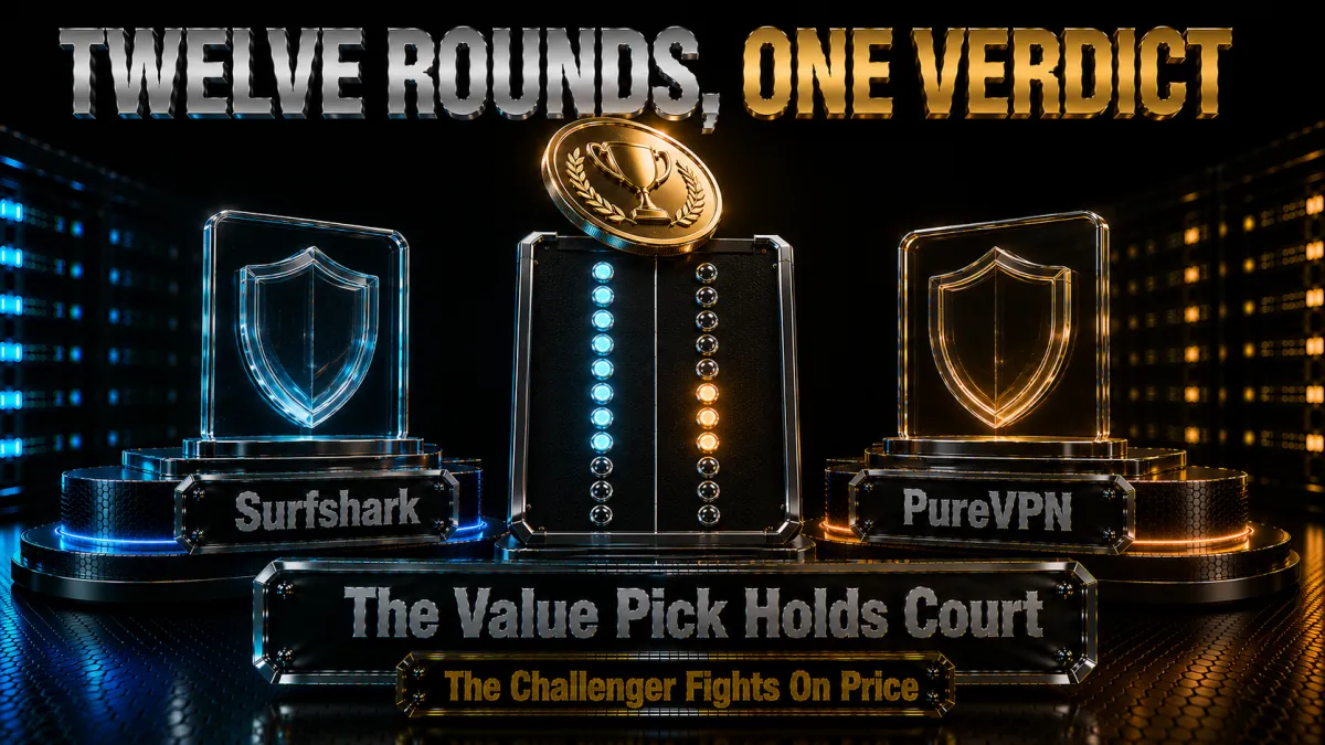 Twelve rounds tallied: the value pick holds court, the challenger fights on price