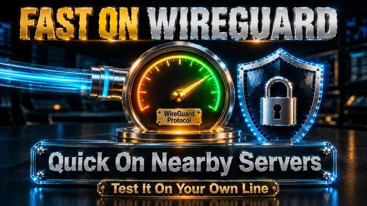 Surfshark speed: quick on nearby servers over WireGuard, test it on your own line