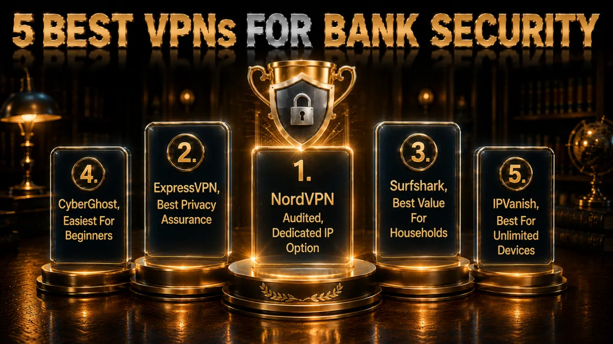 The 5 best VPNs for online banking security ranked